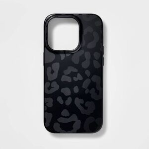Black Leopard iPhone 14 Pro Max Case